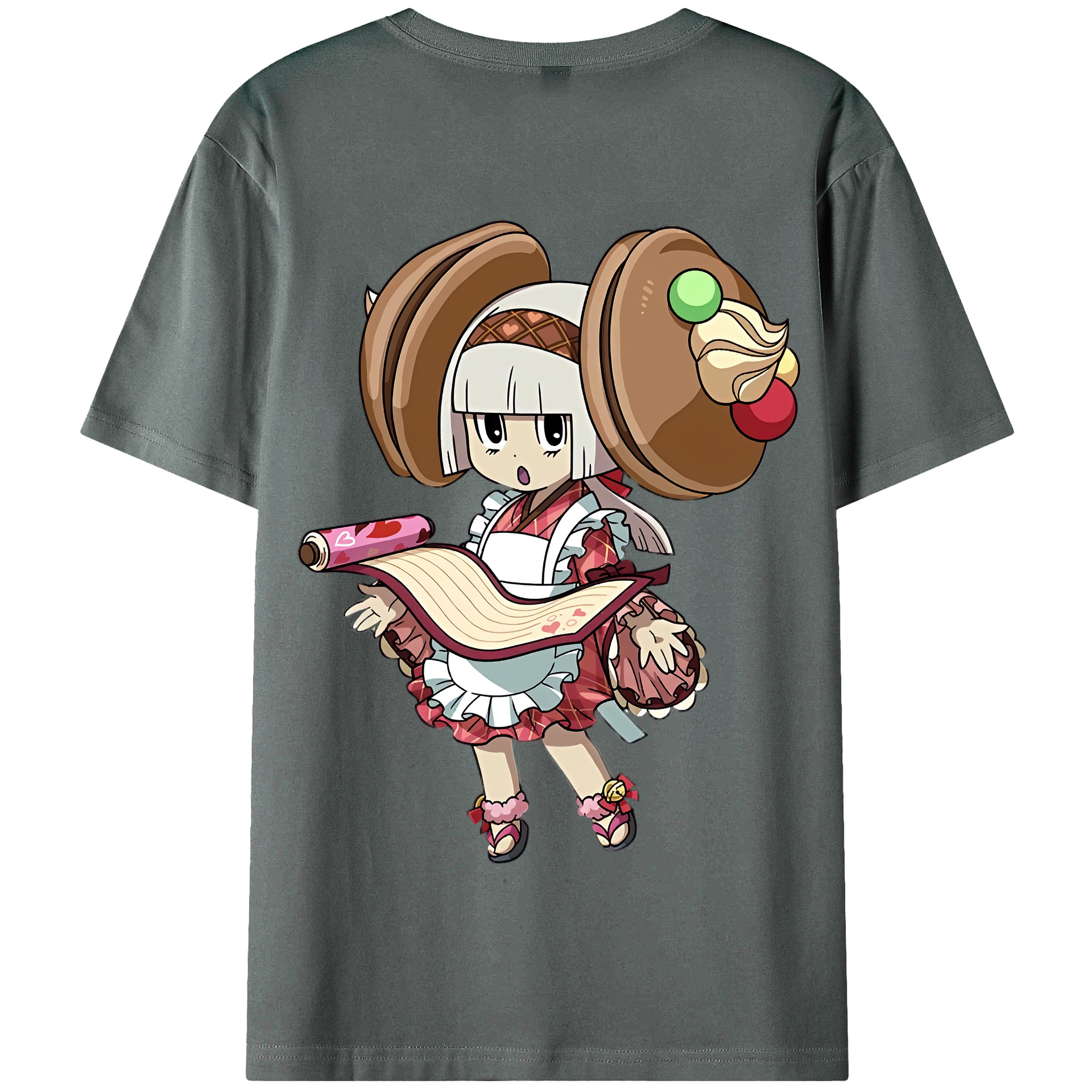 （画像用） 妖怪ウォッチ Yo-kai Watch 綿100％半袖Tシャツ（背面プリント）